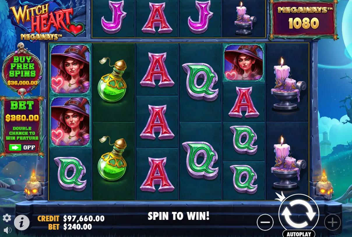 Witch Heart Megaways Slot